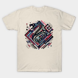 Abstract Animal Snake 2 T-Shirt